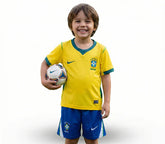 Conjunto Infantil Seleção Brasileira 2026/27 I (Concept)